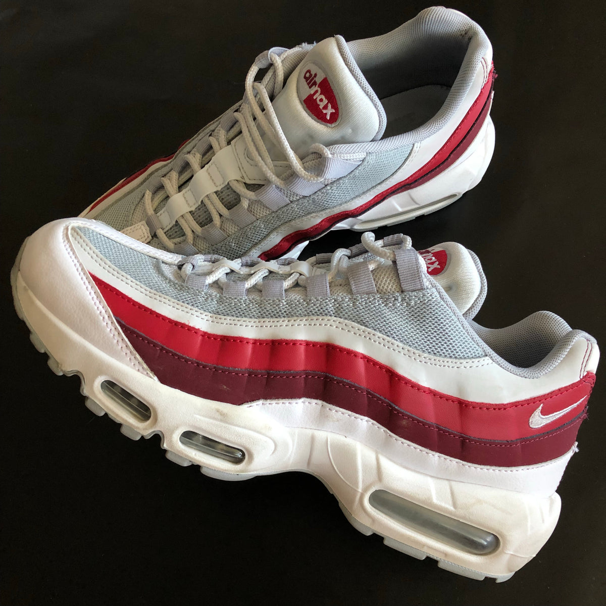 Shoes Nike Air Max 95 Retail Red Am 95 White Nike Air Max 95 White
