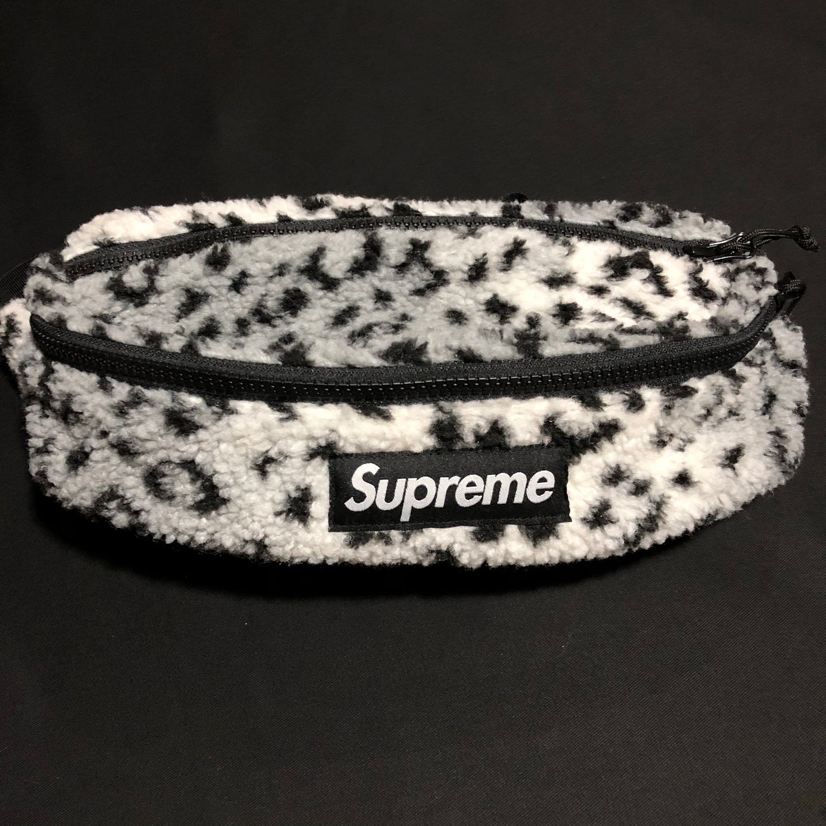 Supreme Fleece Waist Bag Leopard – BackDrop-Store