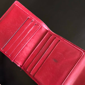 Louis Vuitton Red Elise Wallet