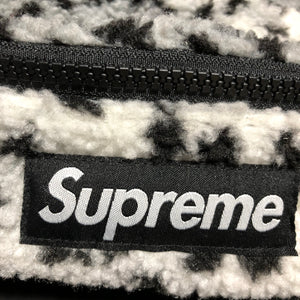 Supreme Fleece Waist Bag Leopard